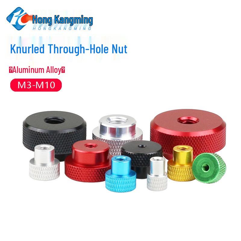 National Standard Aluminum Knurled Hand-Twist Nut M3-M10