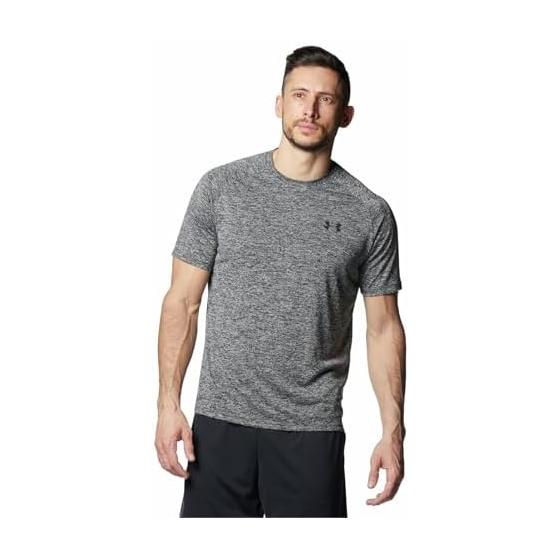 UNDER ARMOR Training T-Shirt Sweat Absorbent Quick Drying UA Tech Short Sleeve T-Shirt 2.0 Men s