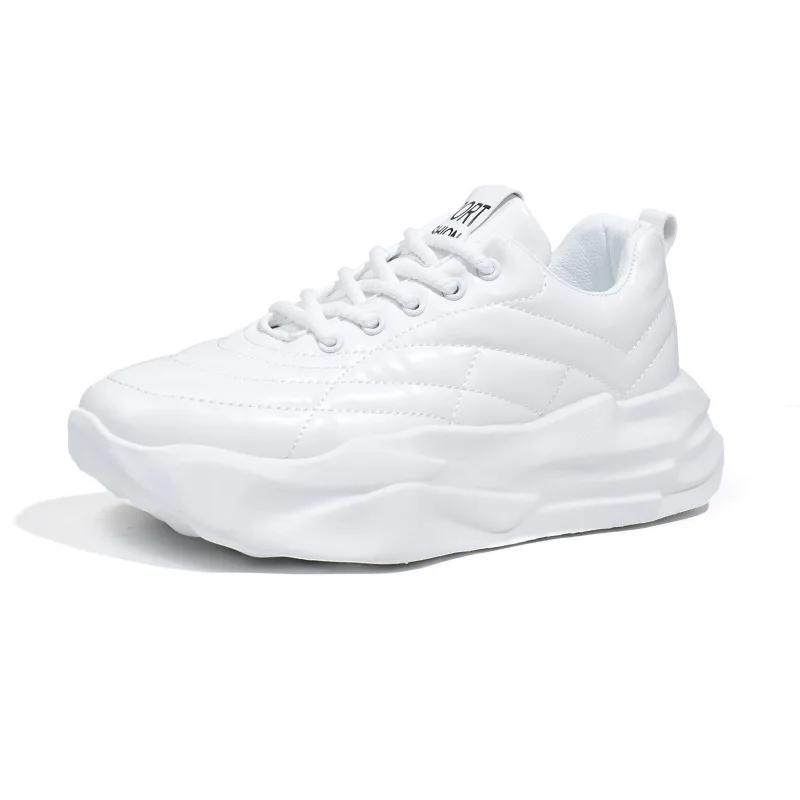 2024 Latest Men's Soft soled Comfortable Casual Shoes Spring/Autumn Thick soled Height Increasing Soft soled Running Sneakers