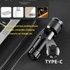 P50 Powerful Mini LED Flashlight Aluminium Alloy Torch Type-C Rechargeable With Tail Magnet Flashlight