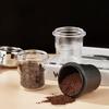 58Mm Coffee Portafilter Dosing Cup Black Clear Espresso Sniffing Mug Coffee Dosing Cup Anti-Flying Powder Coffee Machine Tools
