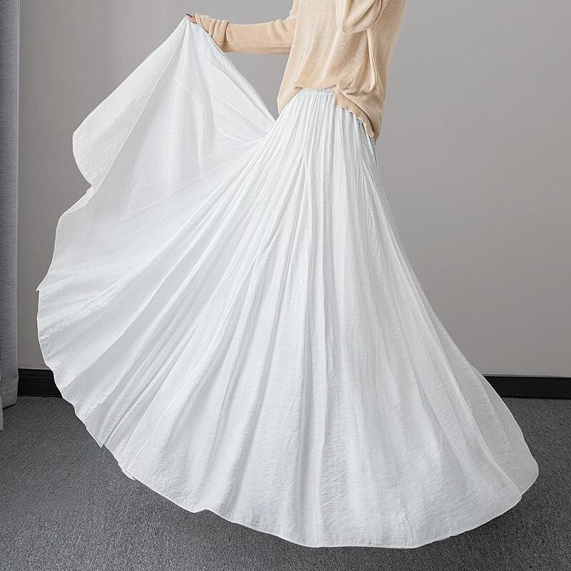 Sispeur High-Waist A-Line Maxi Skirt