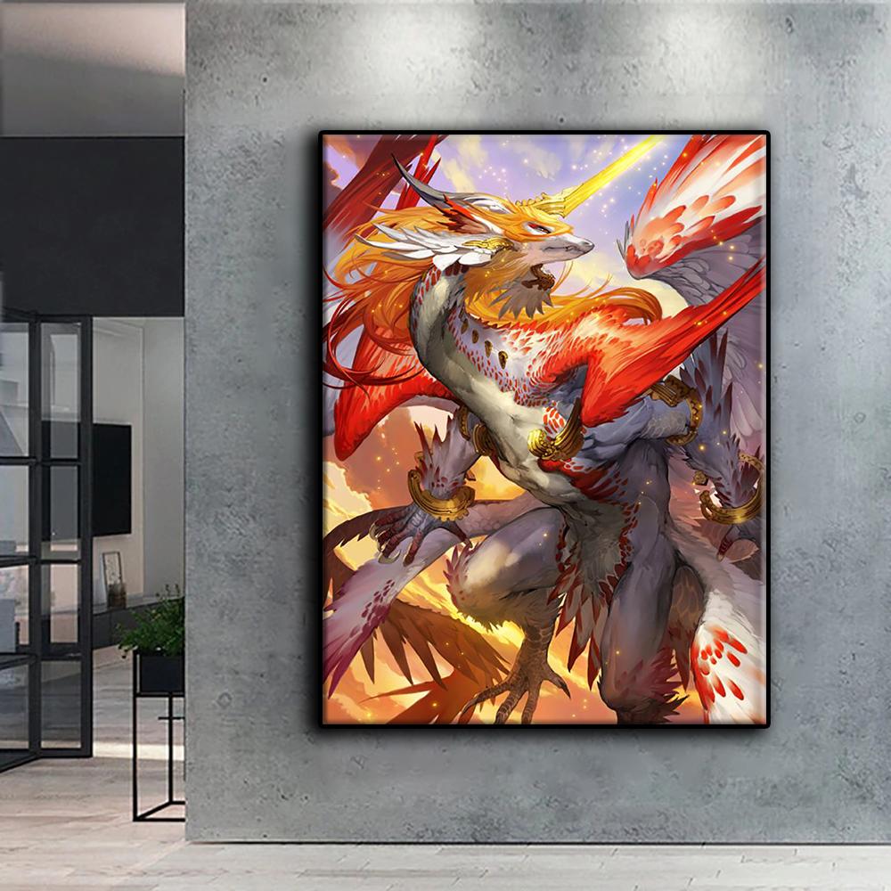 Diamant-Gemälde, europäischer Drache, Diamant-Mosaik, Handwerk, Diamant-Stickerei, Gemälde