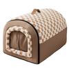Dog House All Seasonsneutral Enclosed Dogs House Tent Dog Mat Sense of Security Winter Winter Heattech Detachable Washable