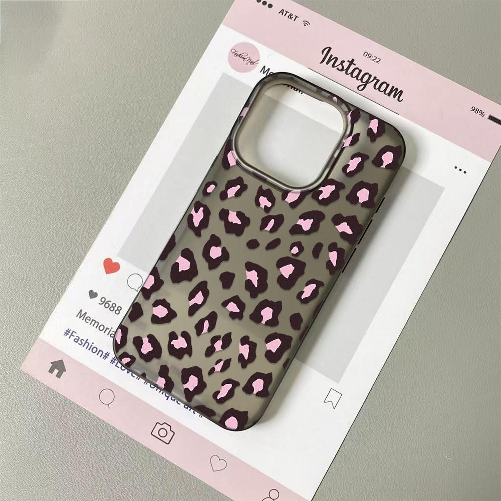 Beautiful High-end Leopard Print Phone Case For Iphone 17 Air 16 15 14 11 13 12 Pro Max Lightweight Aesthetic Shockproof Cover iphone  Air