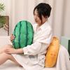 Creative Fruits And Vegetables Cabbage Green Peppers Pillow Blanket Plush Toys Home Sofa Pillow Cushion Muppet Doll