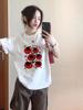 Trendy Plus Size Summer Print Short Sleeve Women's Top - Loose, Slimming, Casual Half Sleeve T-shirt