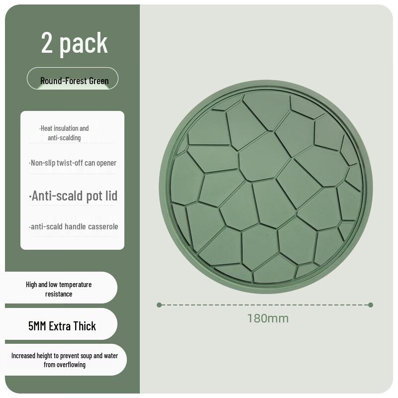 Round Silicone Heat Insulation Mats