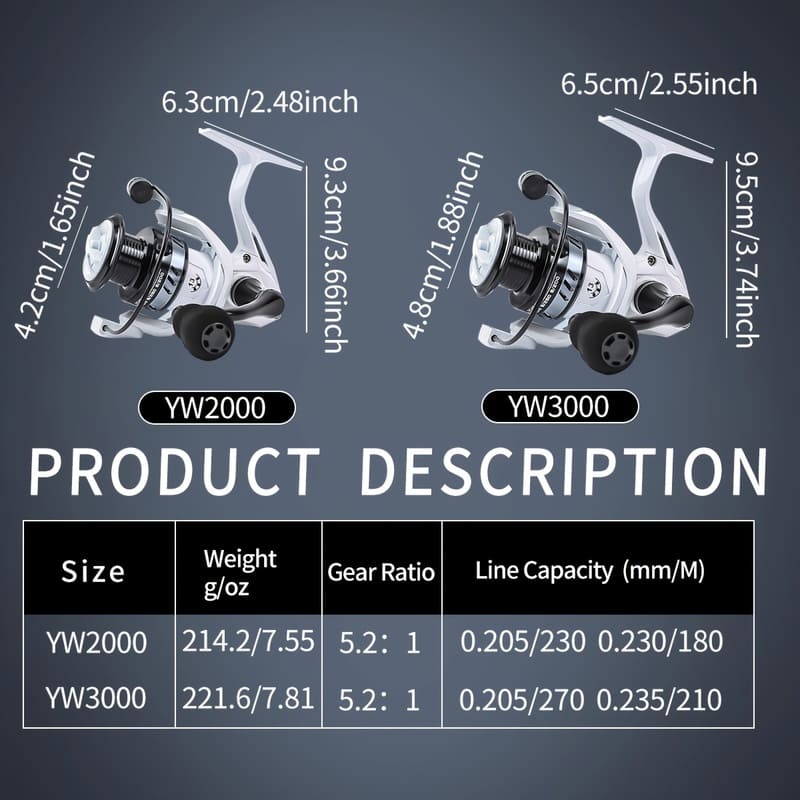 Popular Spinning Reel Metal Fishing Reel Micro-lure Long-distance Casting Metal Rocker Arm Without Gap High Smoothness and Large Unloading Force