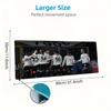 Spezia Calcio Mouse Pad, Large Gaming Desk Mat, Non-slip XXL Mousepad for Laptop & Tablet, Mini PC Playmat with Stitched Edges