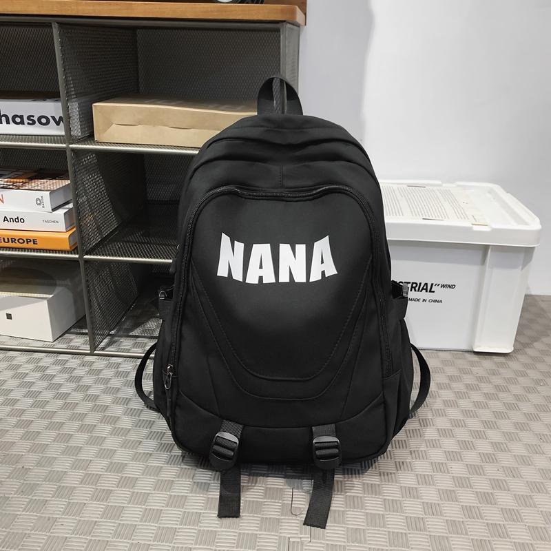 Женский рюкзак с цветными блоками большой вместимости — фото 18