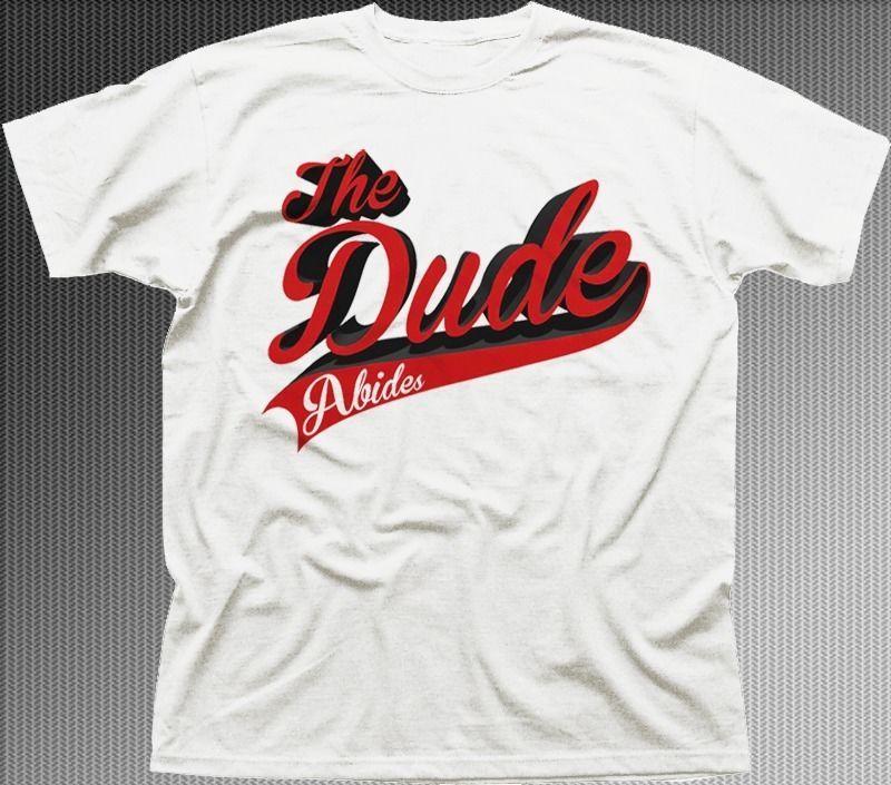 The Dude Big Lebowski white t-shirt 9637 S разноцветный