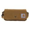 Carhartt Crossbody Horizontal Sling Clutch Waist Pack with Detachable Carhartt Brown Bag, Bag, Bag, Strap,