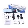 4.3 Inch Dual Lens Rear View Dvr Full HD 720P Car Camera Rearview Mirror