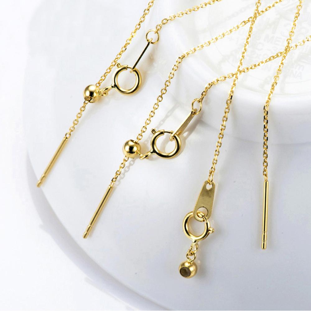 eManco Adjusta Long Layered Pendant Necklace  Stainless Steel Necklace Chocker Necklaces for Women Fashion Jewelry YX26925