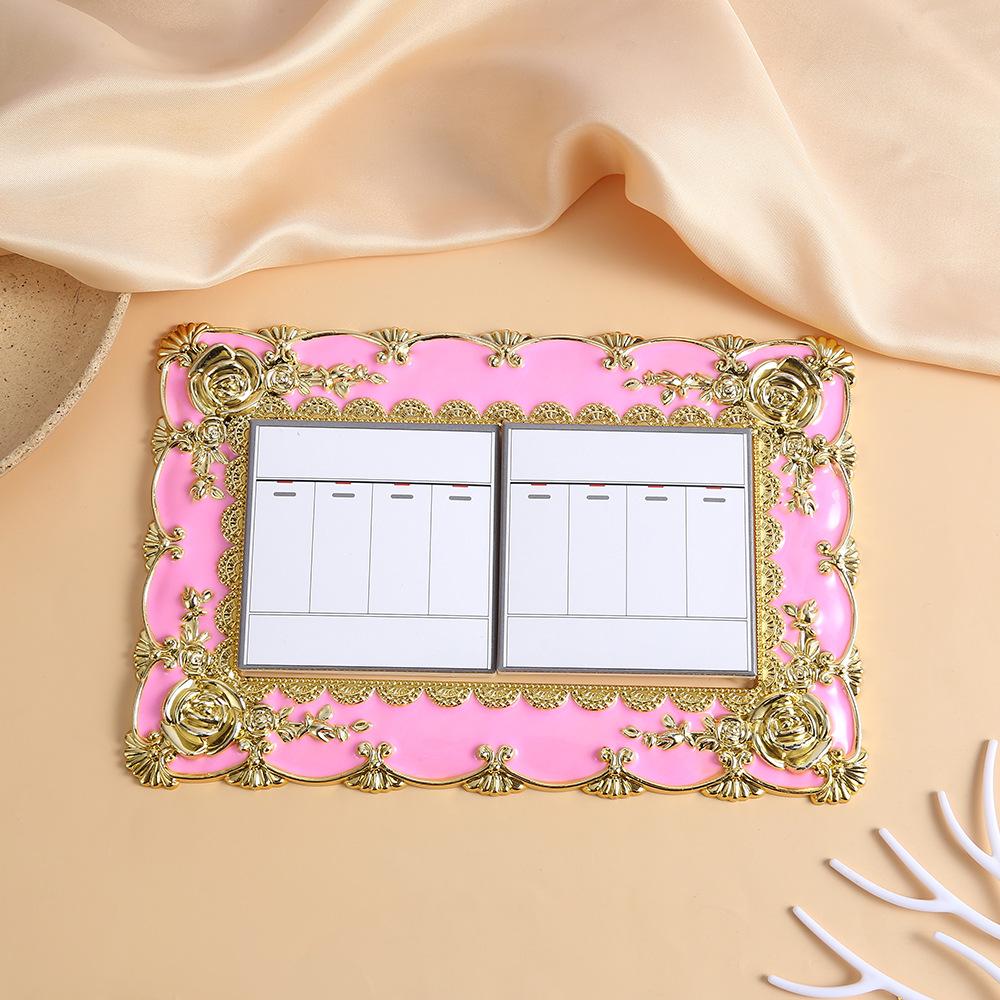 

1pc 3D Self-adhesive Switch Sticker,Removable Waterproof Waterproof Sticker, Suitable For Decoration On Switch, Home Decoration