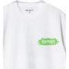 Carhartt WIP S/S Bam T-Shirt Logo Letter Print Crew Neck Short Sleeve T-Shirt Men T-Shirts White I033162-02-XX