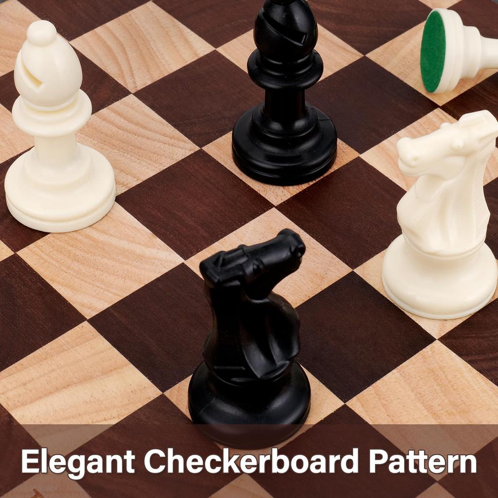 TJ POP Cutting Board Endgrain Rubberwood Combination Natural Wood Marquetry Checkerboard Pattern High Resistant Lacquer Finish Hygienic Vertical Fiber