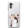 Queen Hair Baby Mom Girl Square Clear Soft Phone Case For Xiaomi Redmi Note 12 11 9S 9 8 10 Pro+ 7 8T 9C 9A 8A K40 Gaming Cover