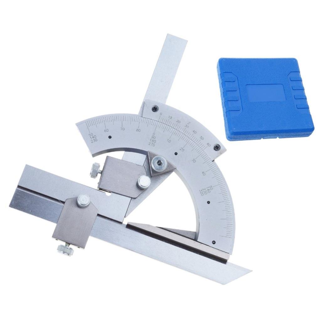Angles Finder Ruler Metal Vernier Protractor Measurement Instrument For Woodworking 0-320° Angles Measure Ruler