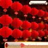 Red Honeycomb Lantern Decoration for Outdoor Weddings and Festivals