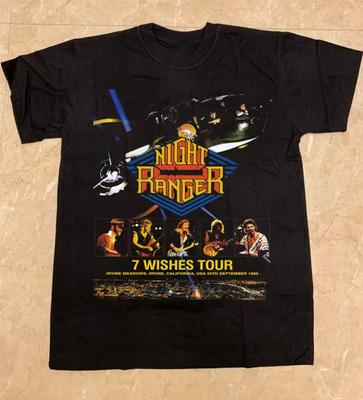 NIGHT RANGER Band Tour 1984 Geschenk für Fan T-Shirt Größe S-4XL