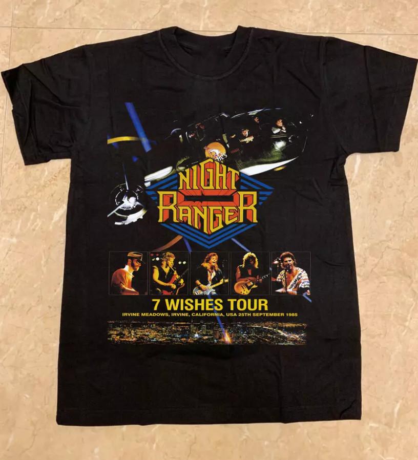 

NIGHT RANGER Band Tour 1984 Gift For Fan T-shirt size S-4XL XL