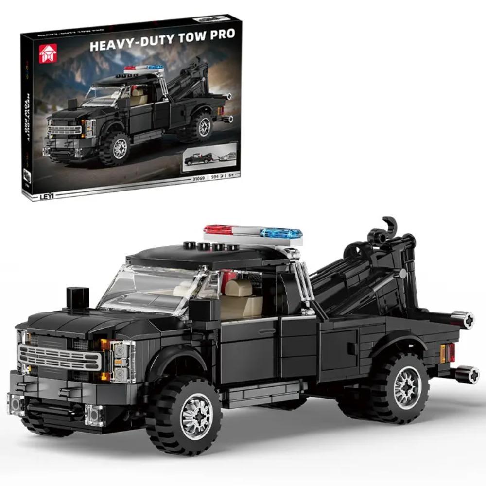 3 Style Technical Heavy Duty Tow Truck Building Blocks Toys MOC Recovery Vehicle Model Bricks Toys Boys Festival Party Gifts