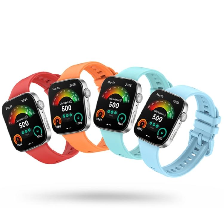 Replacement Watchband Silicone Sport Strap Comfortable Silicone Wristband Portable Watch Strap Suitable for Watch fit3