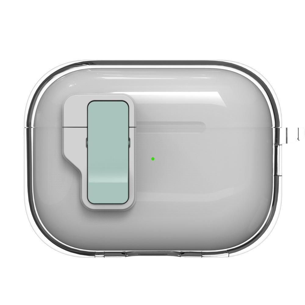 Applicable to AirPods1 Apple Bluetooth headset cover Magnetic automatic switch 1st generation pro1 transparent protective case Simple