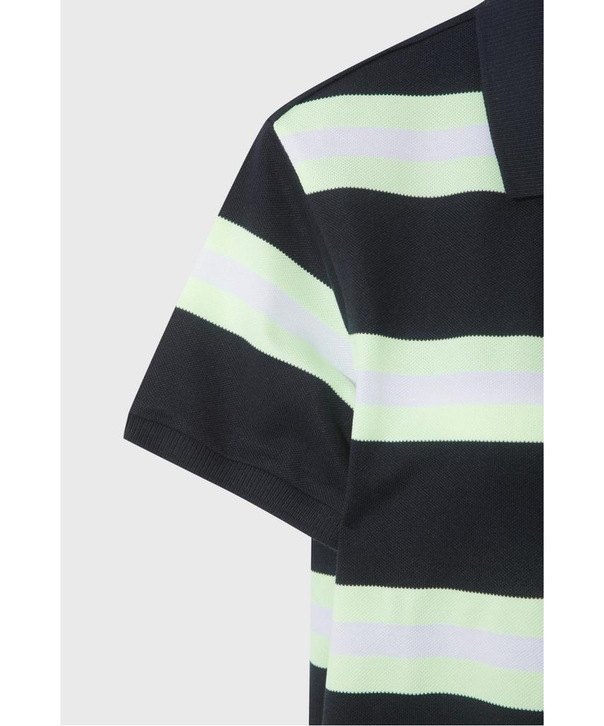 WAAC Women Stripe Loose-Fit Polo Wwtcm26503Nyd