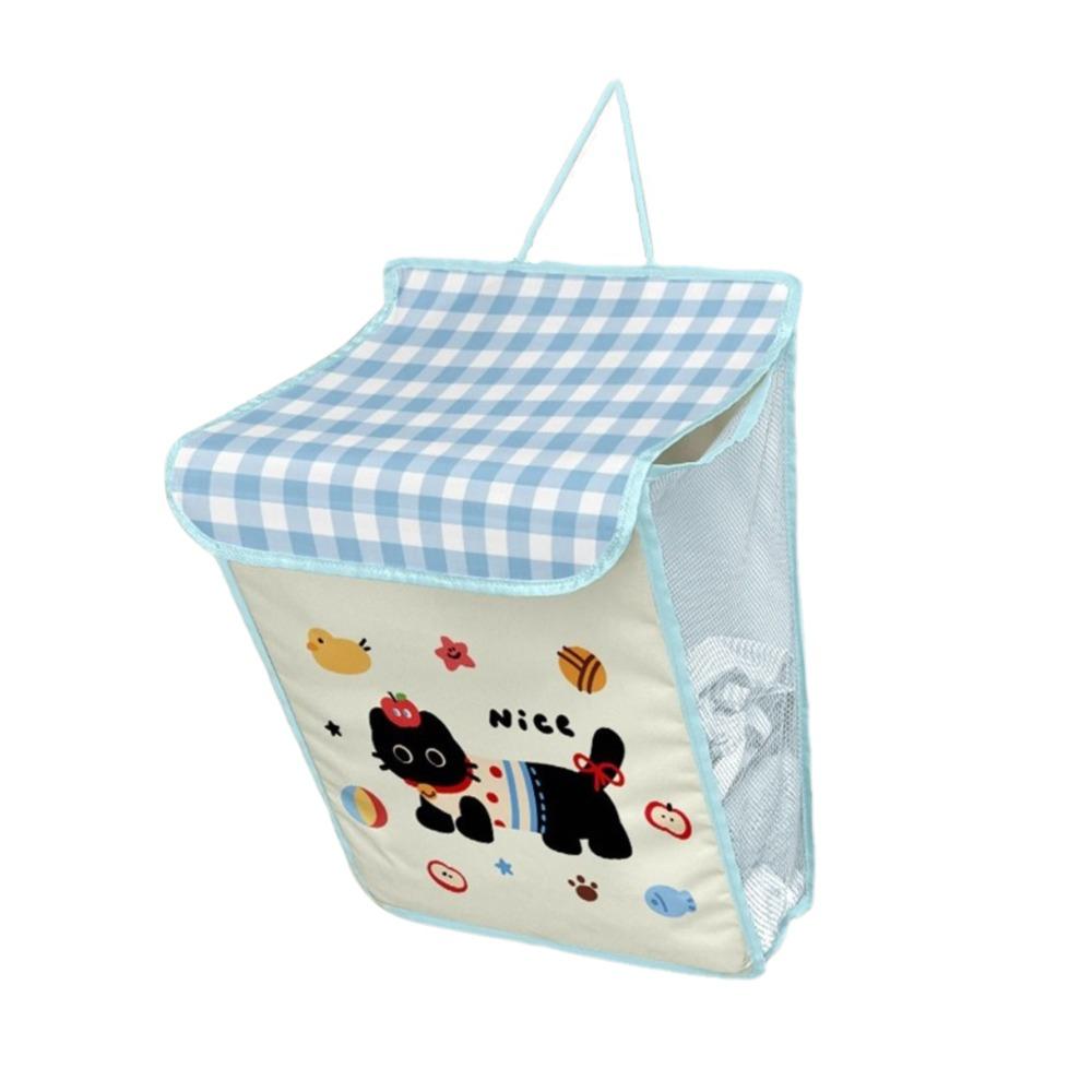 Non-woven Fabric Dirty Clothes Basket Folding Wall Mounted Laundry Basket with Handles Dust-proof Sundries Storage Bag 5250₽