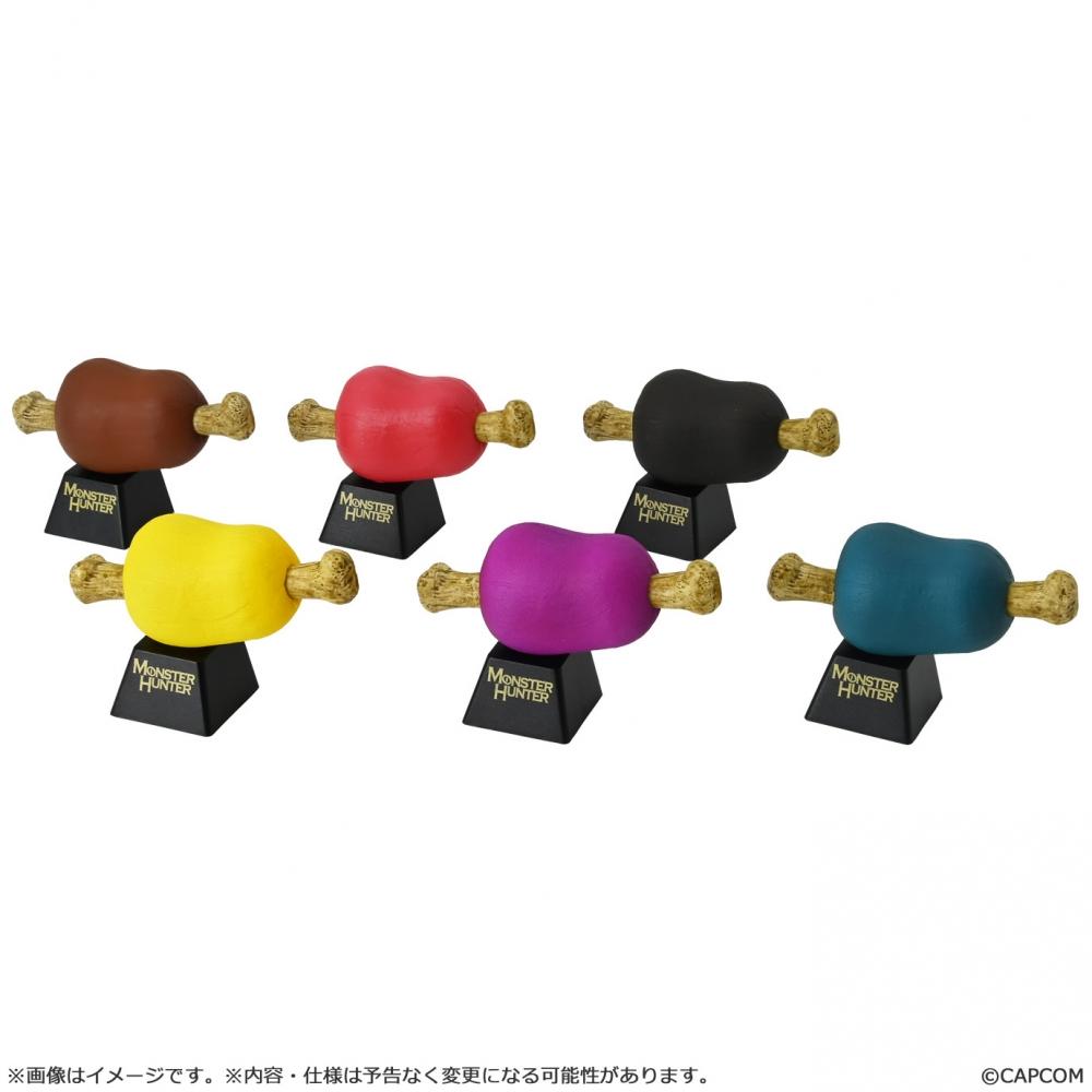Monster Hunter Monster Hunter Desktop Figure Meat Collection 1box 6pcs