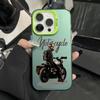 Phone Case For iPhone 15 14 16 Pro Max 11 12 13 X XR XS 7 8 16 Plus SE  Trend Cool Biker Motorcycle Shockproof Bumper Cover