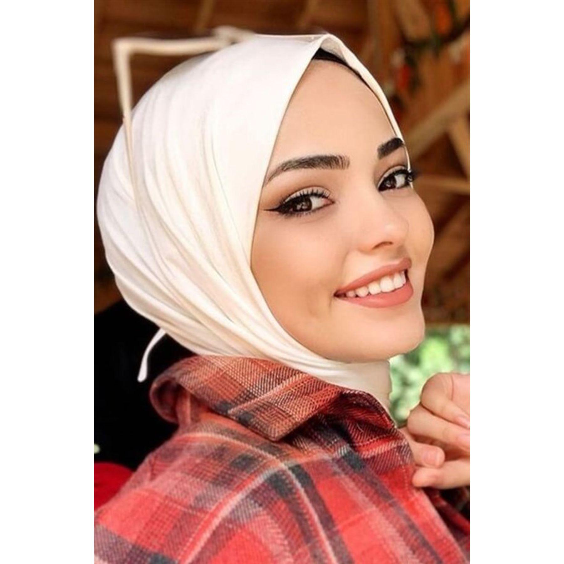 

Премиум Джерси Хиджаб Экрю STD экрю