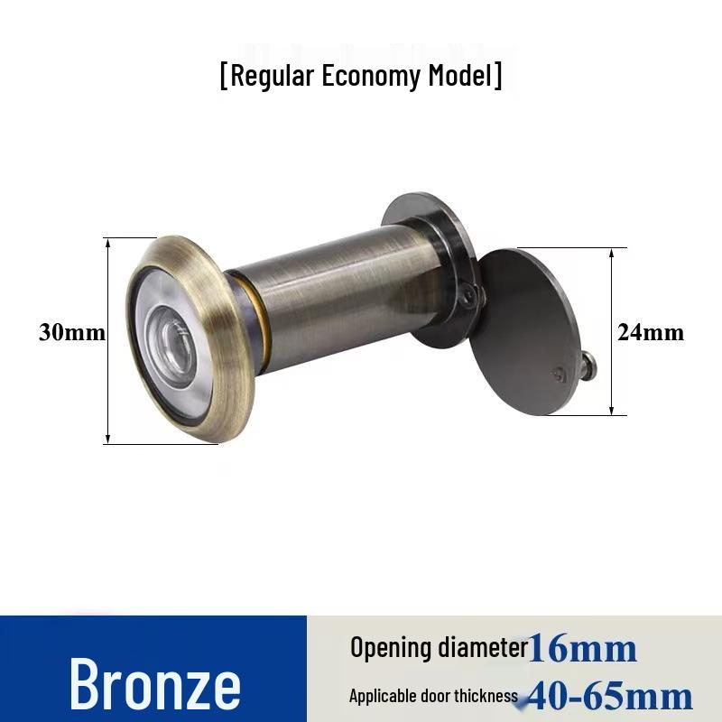High-Definition Stainless Steel Anti-Theft Door Peephole Viewer