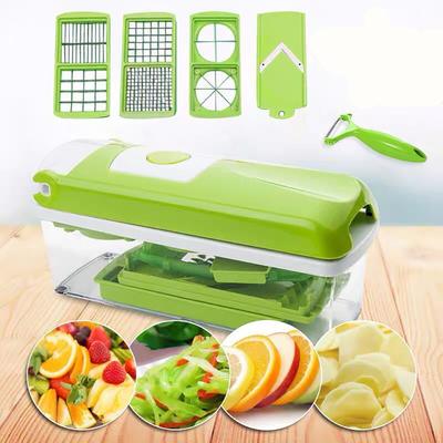 12 Piece Set of Multifunctional Vegetable Slicer, Kitchen Tool, Household Slicer, Potato Slicer Kitchen Gadgets and Accessories