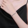 Korean Trendy Square Crystal Bracelet: Versatile Women's Jewelry for Couples