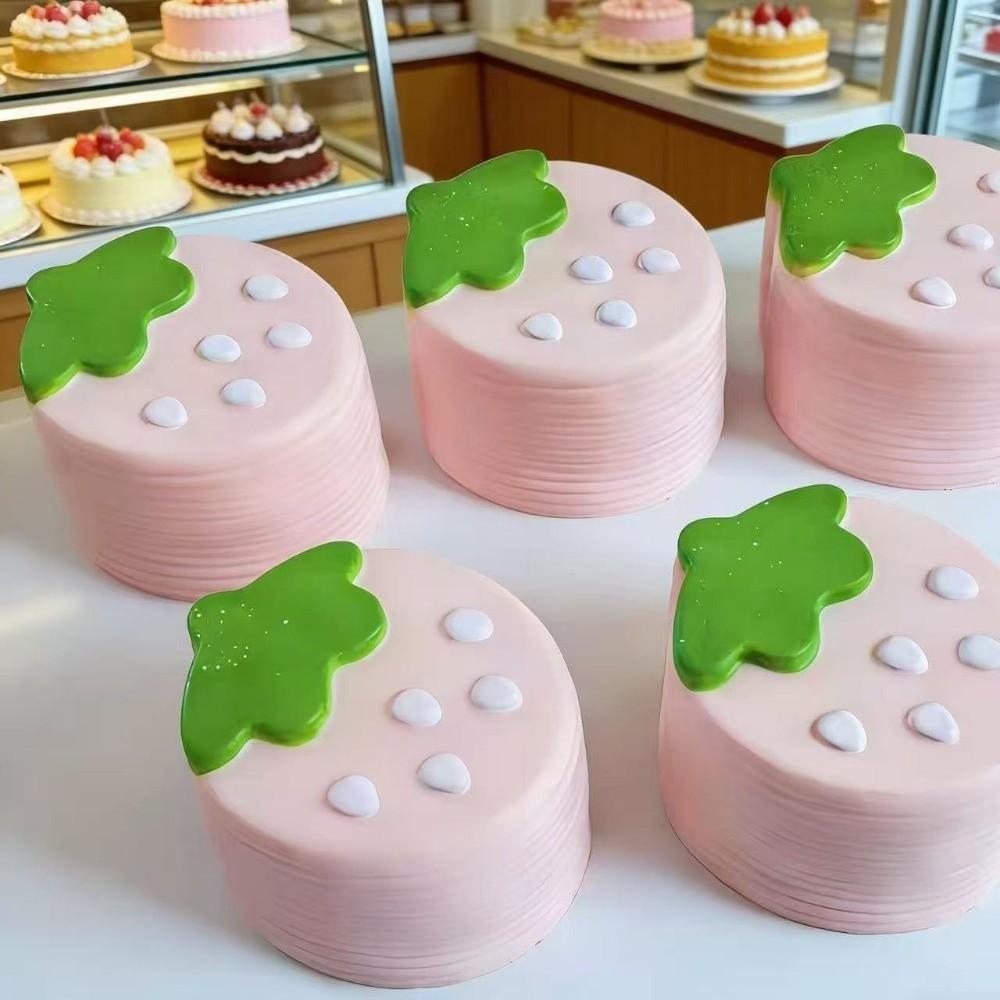 Soft Simulated Mousse Cake Layered Design Sensory Fidget Soft Stress Relief Toy Gifts For Adults