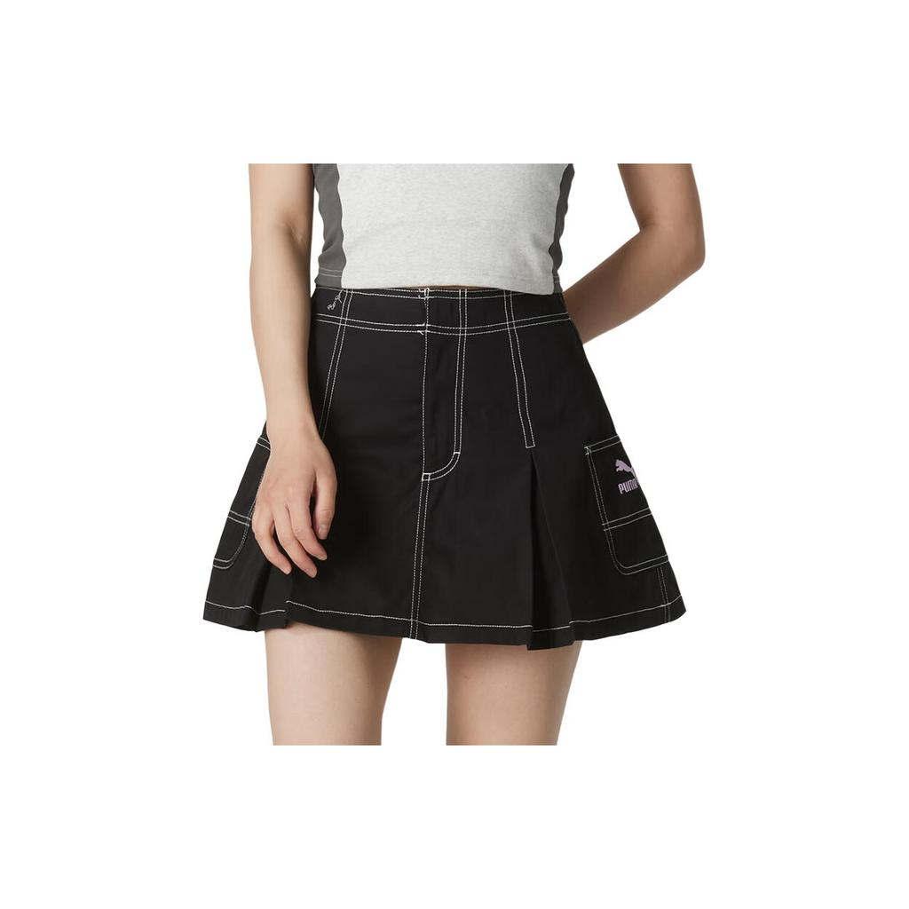 Puma SS24 Casual Short Skirts Women's Black 626864-01