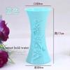 Pot Container Plastic Embossment Vase Flower Arrangement Home Office Table Decor Home Decoration Nordic Vase Flower Vase