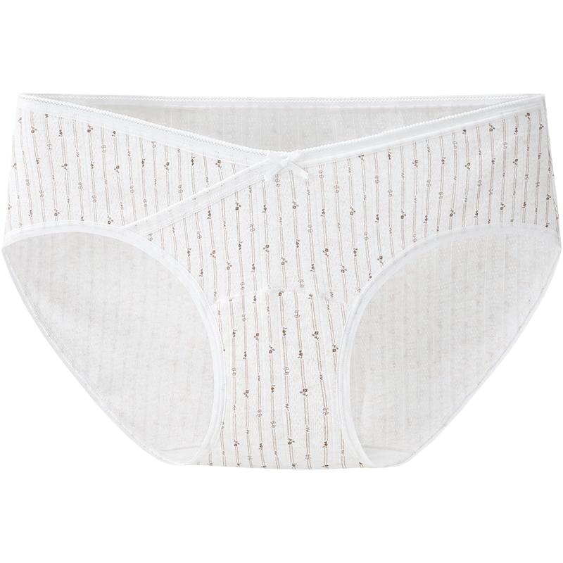 YEEHOO 2026 Low-Waist Cotton Maternity Underwear XL маленький цветочный