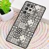 Moroccan Tile Silicone Phone Case For Samsung Galaxy note 10 pro S26 S25 S24 S23 S22 S21 Plus S25Ultra Capa Cover