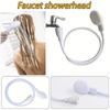1PC 360 ° Rotary Shower Head and Faucet Extender with Water Purifier System - Heavy Duty Synthetic Rubber Sink Shower Head Accessories