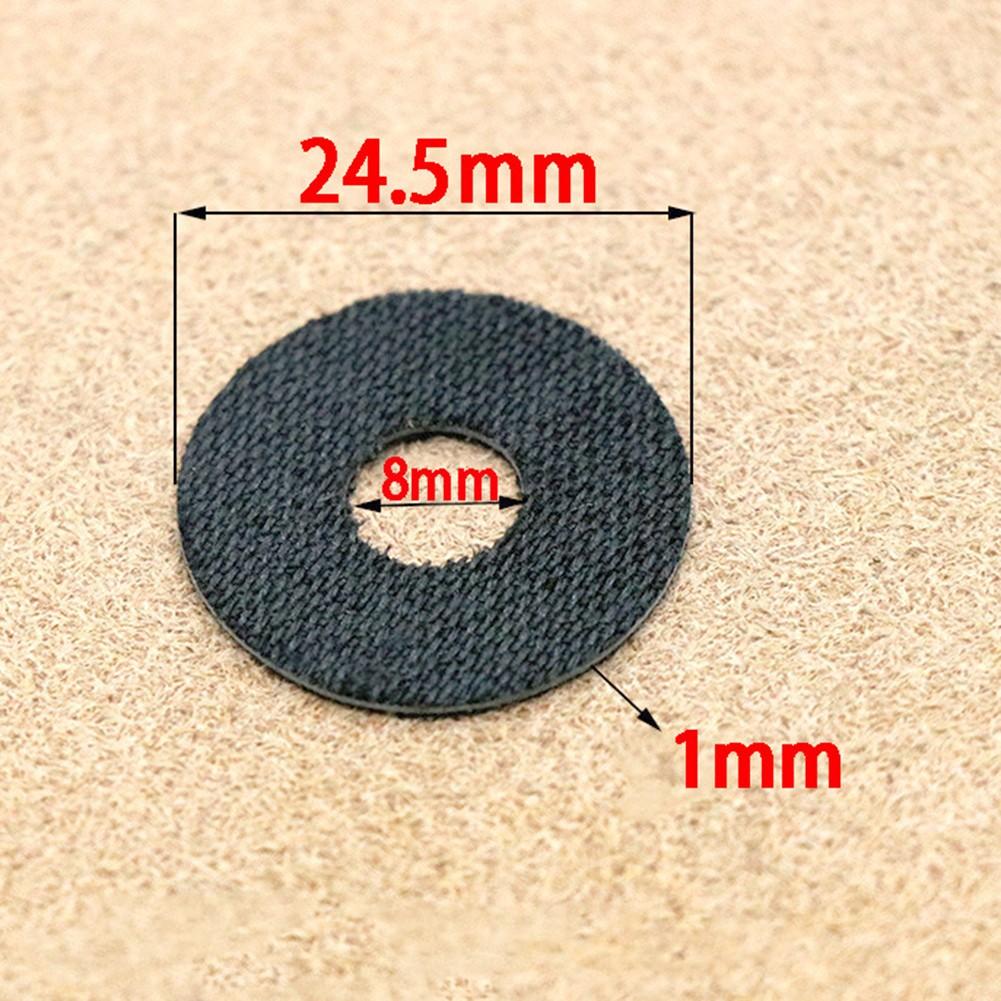 Rondella di trascinamento in fibra di carbonio prodotta con precisione per mulinello da baitcasting a tamburo, spessore 1 mm