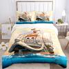 Pirate Ship Bedding 3 Piece Set HD Print Duvet Cover Pillowcases for Teens Adult Bedroom Decoration Christmas Gift C314
