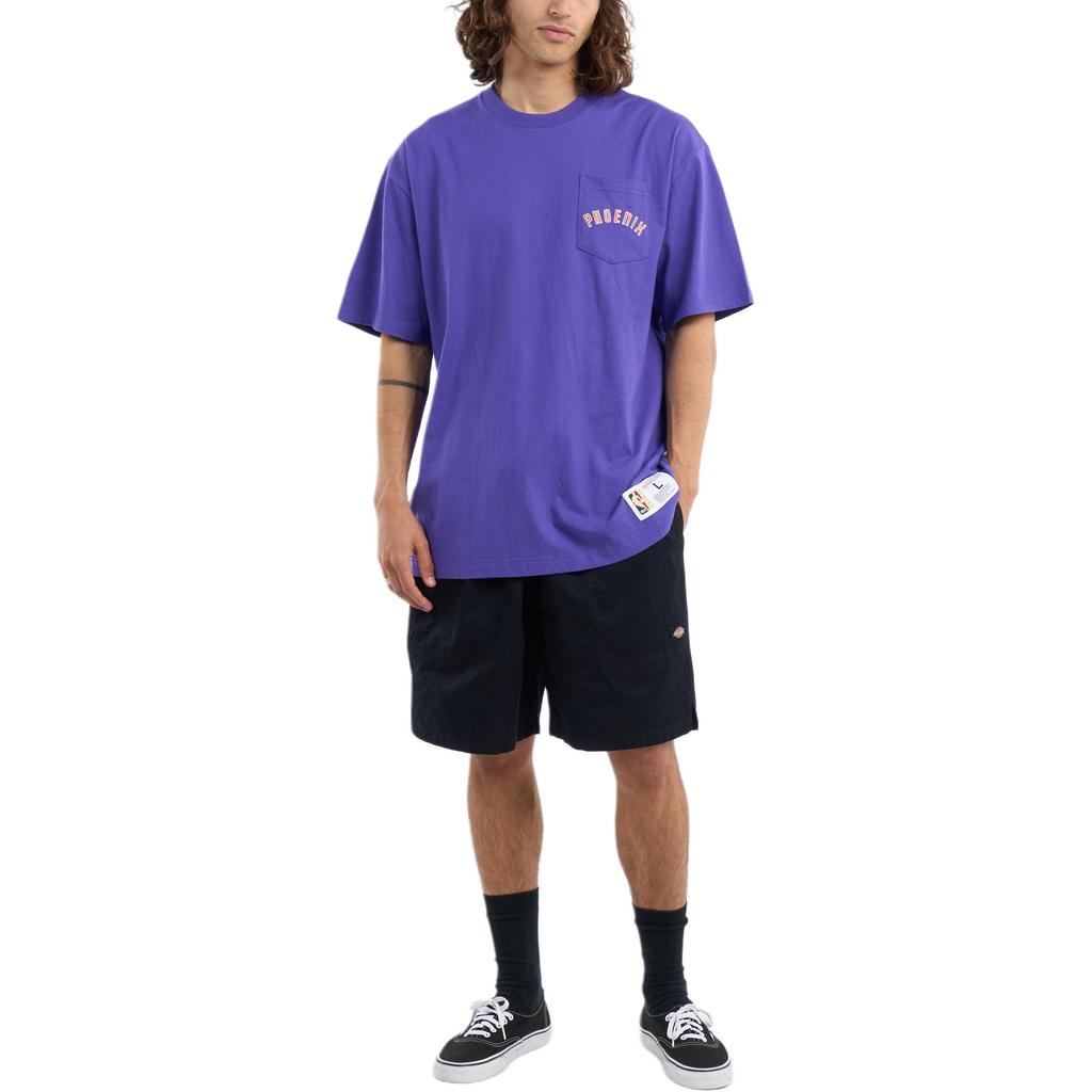 Mitchell & Ness X NBA Phoenix Sun T Shirt Unisex Purple FC9252-PSUPURP