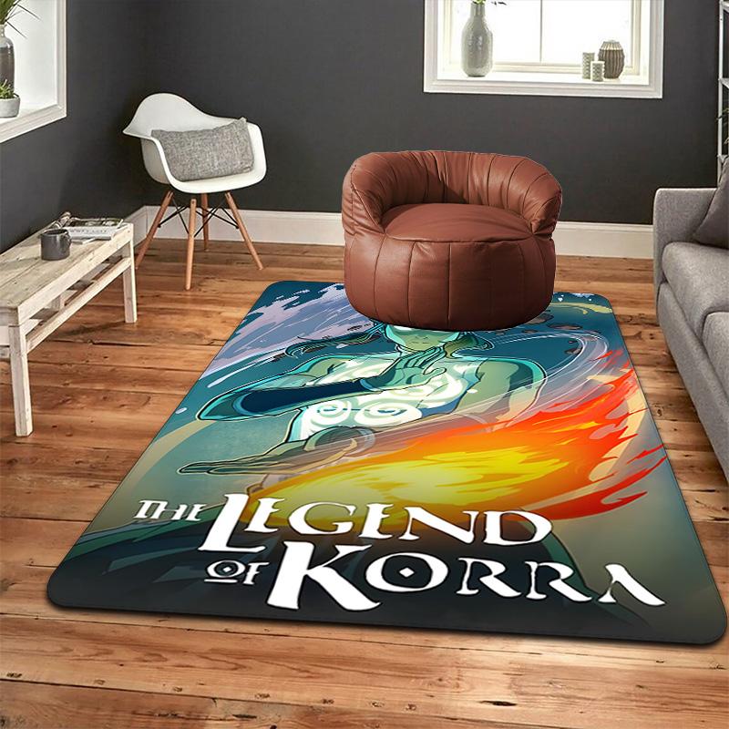 Korra Rug Floor Mat for Living Room or Bedroom Soft and Comfortable Carpet a Gift for Birthday and Holiday.