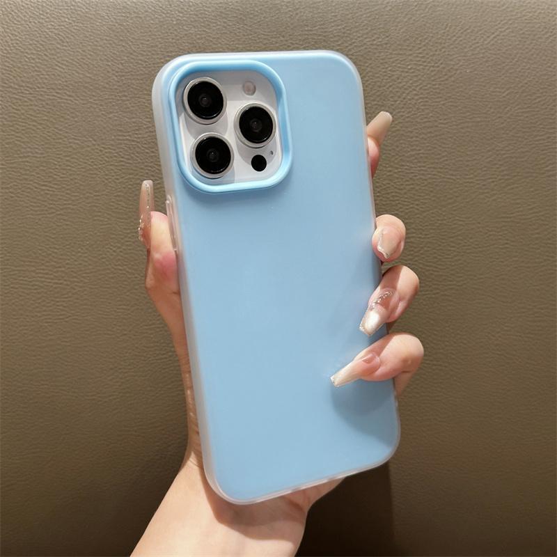 2in1 Matte TPU Case For iPhone 17 Pro Max Case iPhone 17 Air iPhone 17 Pro Max Cover PC + Silicone Shockproof Photo Holder Cover iPhone Air