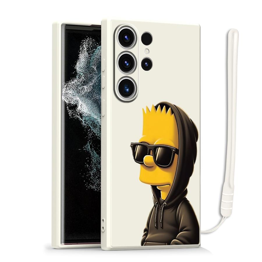 The S-Simpsons Homer Phone Cover Case for Samsung Galaxy S26 S23 S21 Plus S22 S24 Ultra S25 Edge Note 20 10 Ultra S20 FE